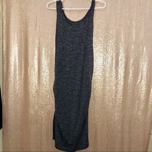 Navy Maternity Dress